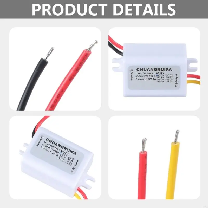محول U75C 12V تنطلق إلى وحدة تزويد الطاقة 3V 3A 15W لـ NEW