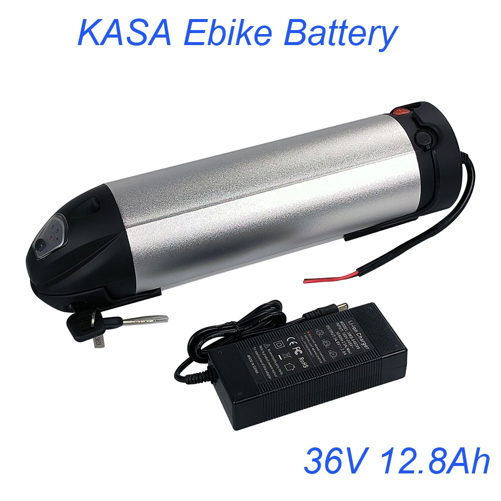 

KASA Electric Mountain Bike Li-ion Battery Pack Replacement 36V 10.4Ah 12.8Ah 14Ah 250W