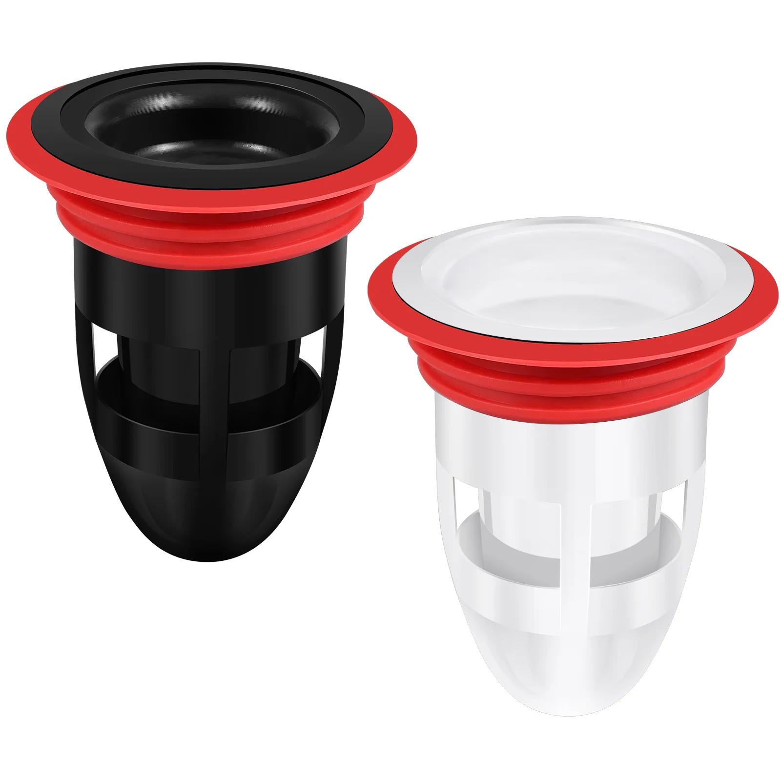 2 PCS Floor Drain Core Sewer Odor Preventer Insect-Proof Inner Drainer Sink Strainer Pipe Flooring