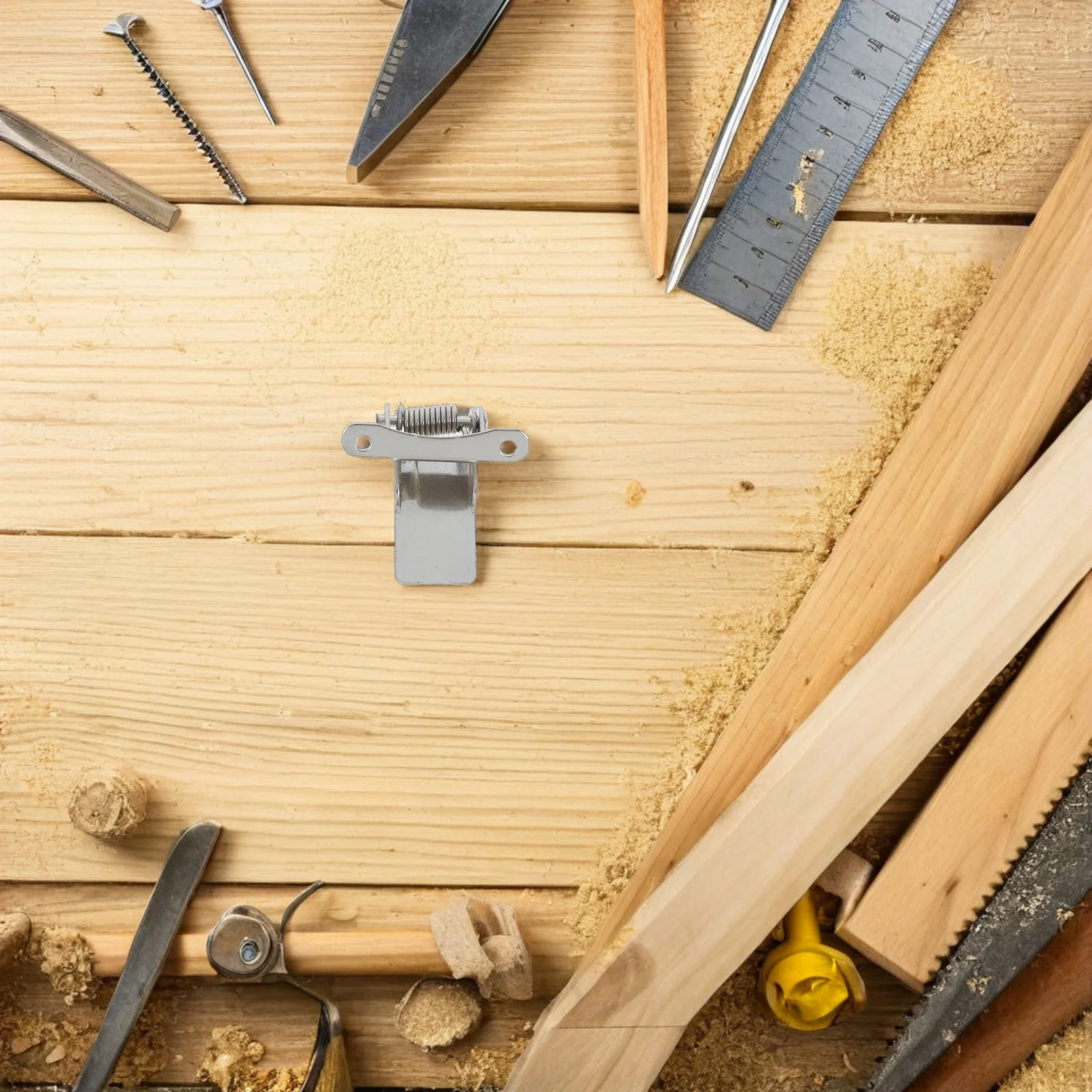 

10Pcs Panel Light Spring Clips Recessed Lighting Torsion Metal Clips for Downlight Ceiling Fixture Secure Installation