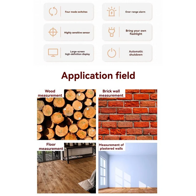 

Измеритель влажности древесины HHO, тестер содержания влажности стен, тестер влажности картона, тестер влажности цементного кирпича