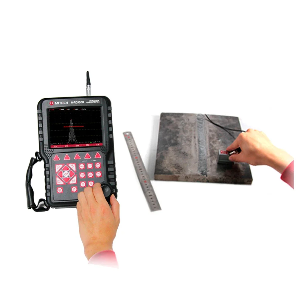 MFD550B Ultrasonic Flaw Detector Measuring Range 0-9999 mm at Steel Velocity