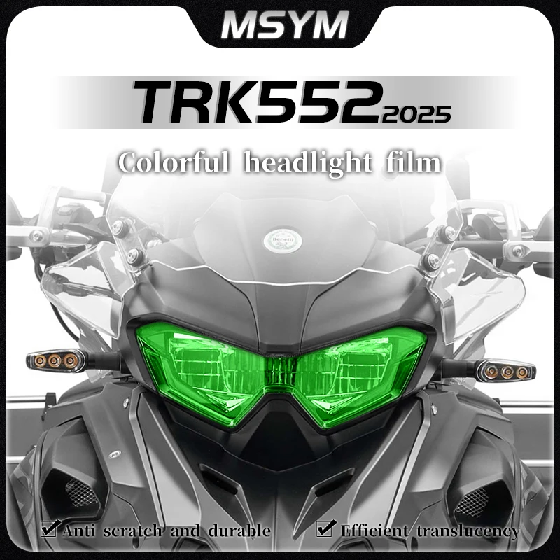 

For Benelli TRK 552 X 552X TRK552X trk552 x 2025 Headlight film taillight dashboard film waterproof sticker parts accessories