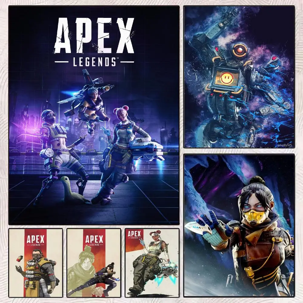 Popular Game A-Apex Legends Poster Modern Minimalist Wall Art Prints Poster Home Decor Interior Bedroom Living Room