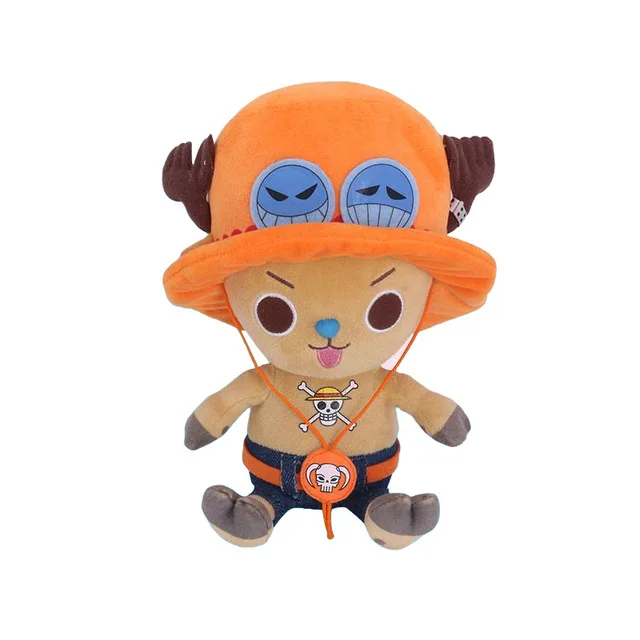25CM Een Stuk Anime Hobby Monkey D Luffy Roronoa Zoro Tony Tony Chopper Cartoon Pluche Pop Kussen Op Bed verjaardagscadeau