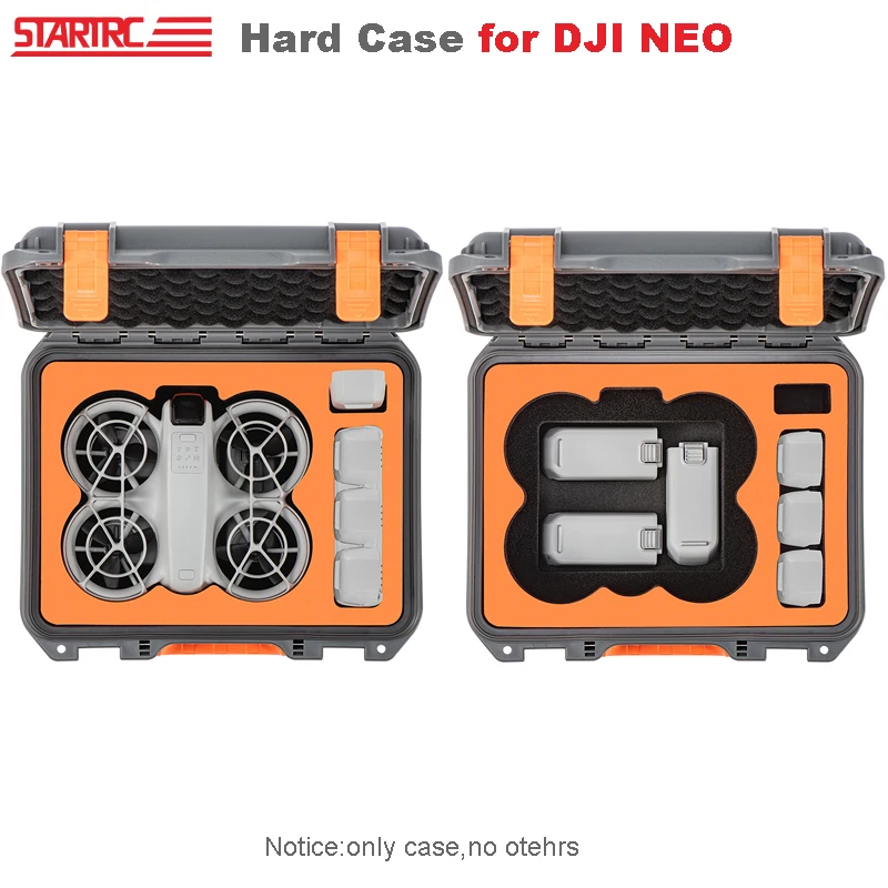 

STARTRC Waterproof Hard Case For DJI NEO Drone Accessories Portable Suitcase Explosion-proof Box Storage Bag