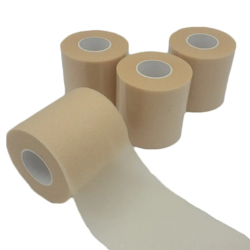 Foam Skin Membrane Elastic Bandage, Use With Sport Tape, Prevents Skin Allergic,Foam Buffer Bandage For Tennis Badminton Racket