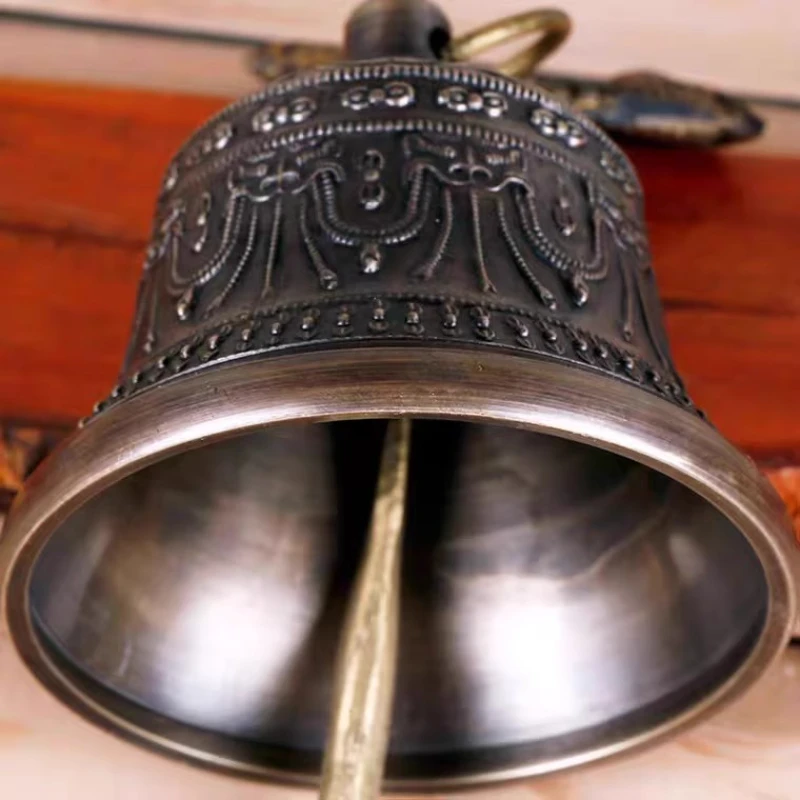 أجراس نحاسية نيبال أجراس التأمل اليدوية الاسترخاء الروحي جرس الطاقة شفاء الصوت الآلات الموسيقية المهنية هدية #4
