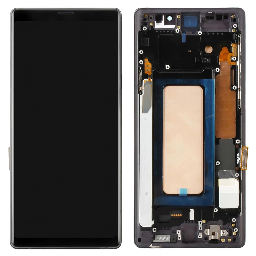 for-samsung-galaxy-note9-n960-grade-c-lcd-screen-and-digitizer-assembly-frame-part-tft-technology-without-logo--black
