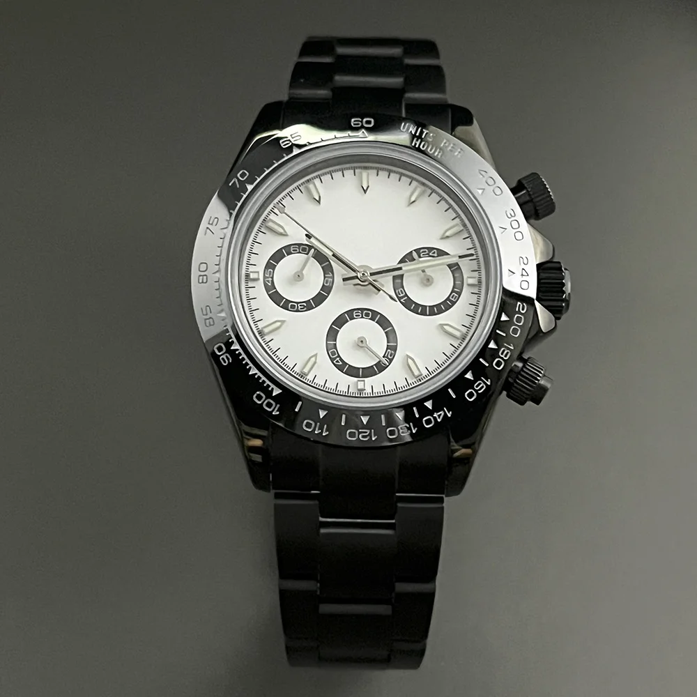 men's-classic-waterproof-quartz-watch-vk63-chronograph-stainless-steel-black-case-ultra-bright-solid-ceramic-frame-solid-beze