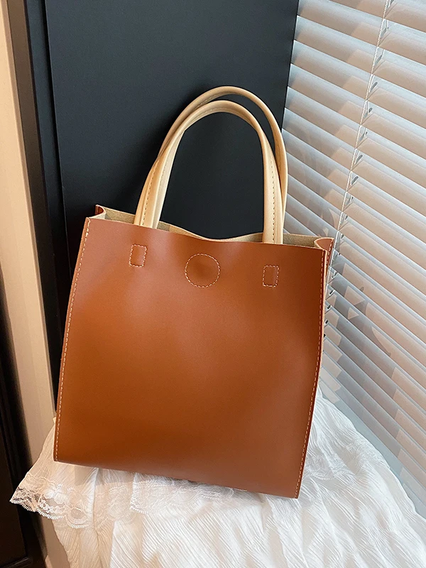 

Модная женская сумка, вертикальная, новинка 2025, летняя сумка, модная сумка для завтрака, пригородная сумка, большая ручная сумка Capaci