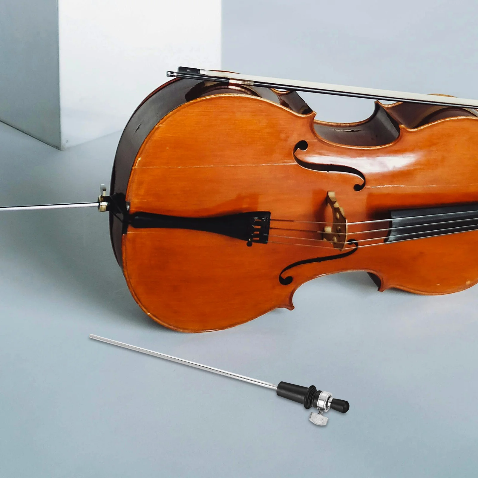 

Adjustable Height Cello Endpin Non Slip Foot Stable Support Durable Replacement Musical Instrument Parts Accessories
