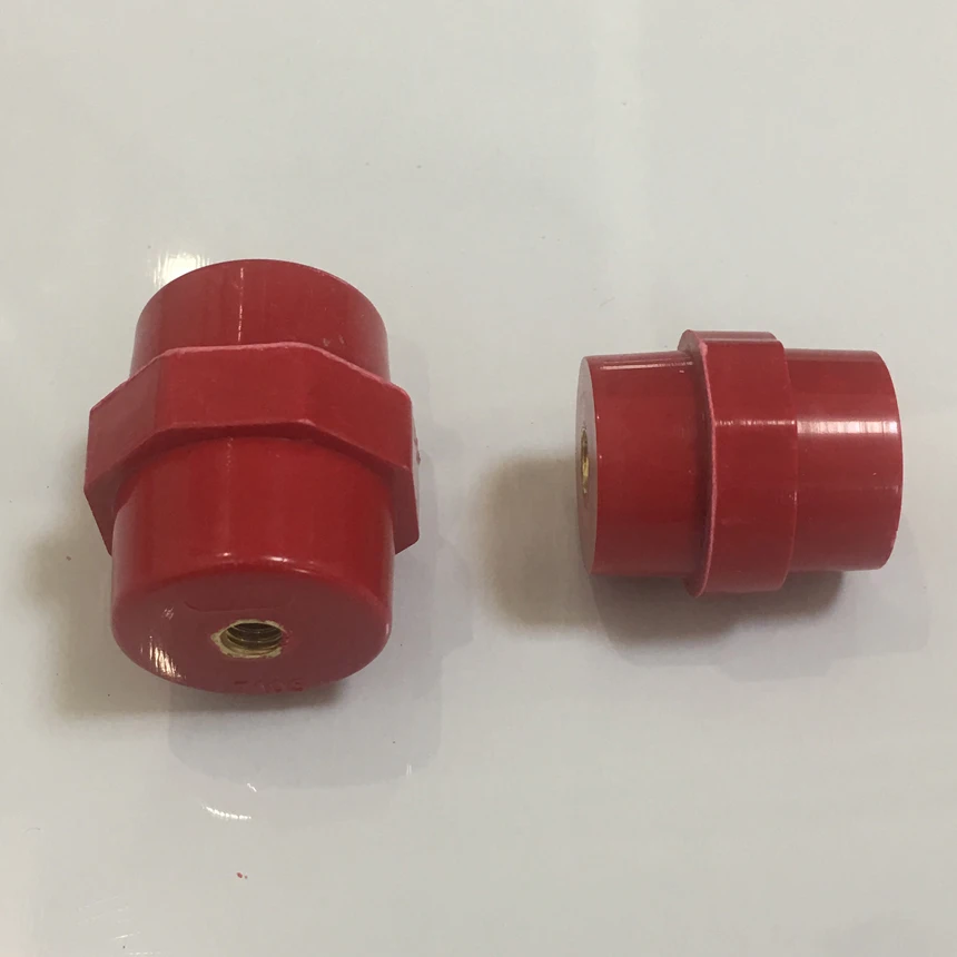 SM25 27*25mm 27x25mm SM30 28*30mm 28x30mm M6 M8 Nut Female Thread Cylinder Insulation Column Busbar Support Enhanced Insulator