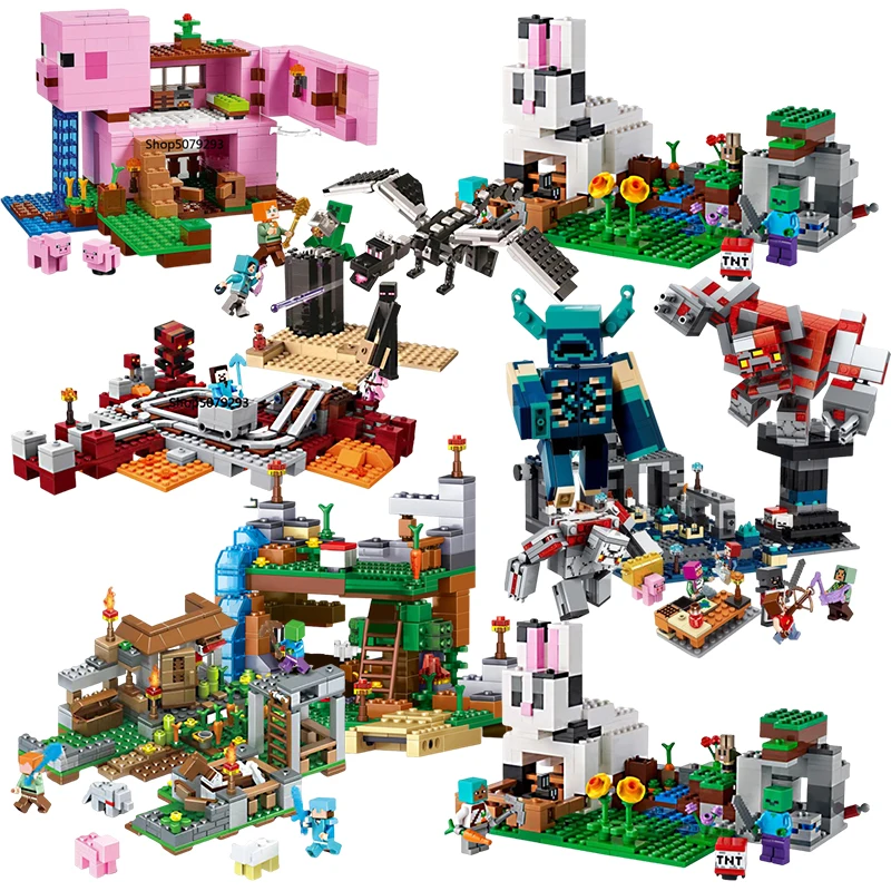 ミニツリーハウス-子供向けのアレックスゾンビアクションブロック,クラシックモデルセット,男の子向けのレンガキット,子供向けのおもちゃ,ギフト