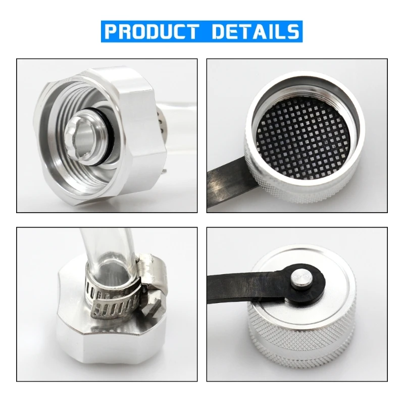 Oil Exchange Tools for Cars Oil Drain for Valve Kit with M12/M14/M16 Thread D7YA