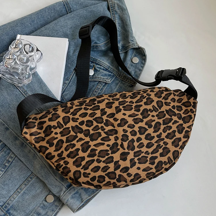 Damen-Gürteltasche, Vintage-Brusttasche mit verstellbaren Schultergurten, diagonale Umhängetasche, geeignet für Reisen und den täglichen Gebrauch. – Detail 6