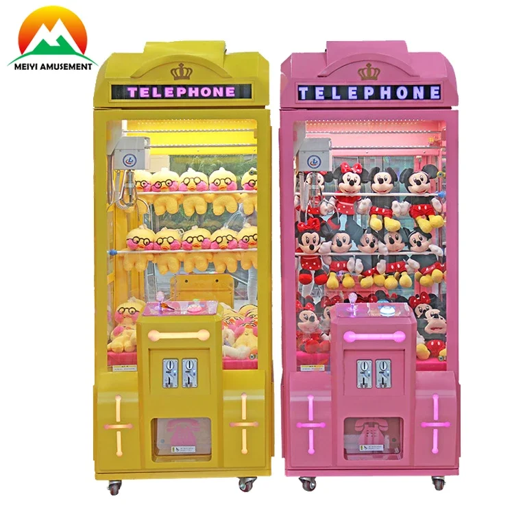 coin operated games Arcade Gift machine plush toys vending machines claw crane game machines