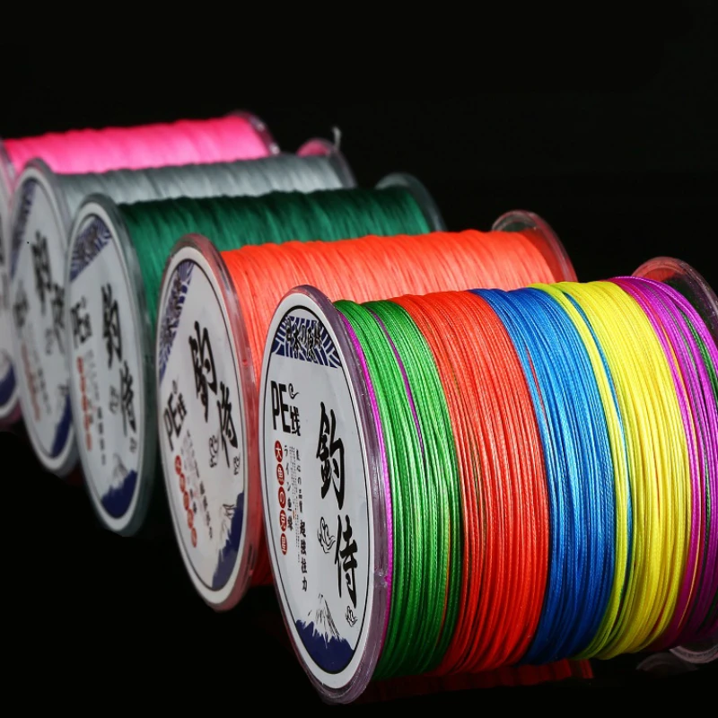 Wear-Resistant Fishing Line Super Strong Pulling 8 Strands Main Line Seapole Fishing PE Line 100/200/300/500/1000m