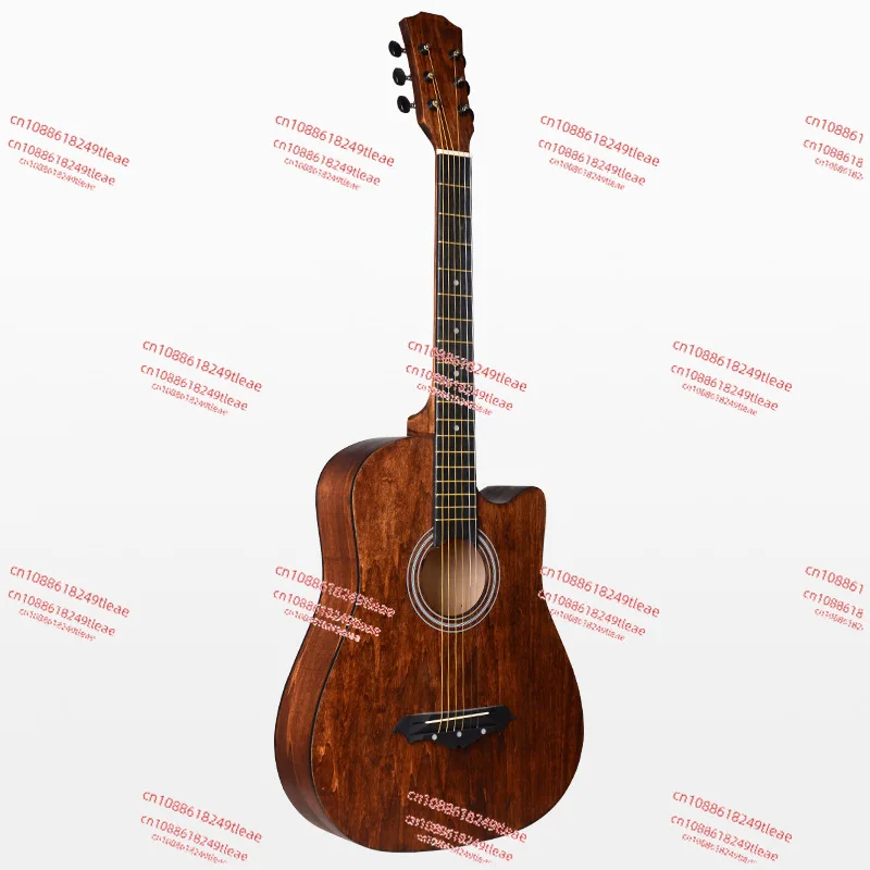 

38 inch 41 inch matte folk acoustic guitar beginner entry-level practice piano guitar linden