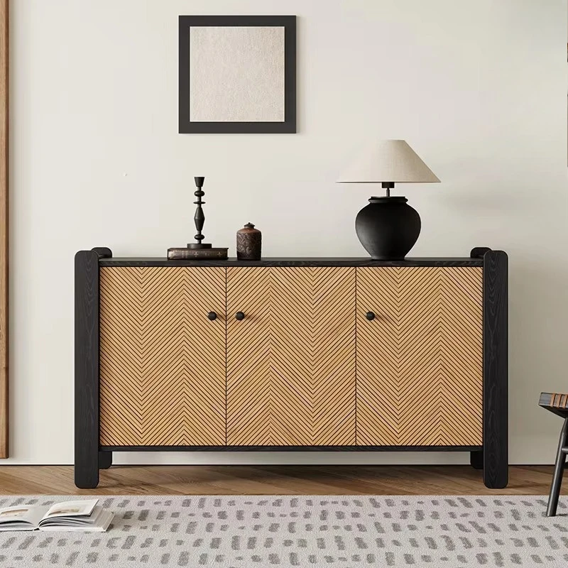 Modern solid wood home furniture Premium living room locker
