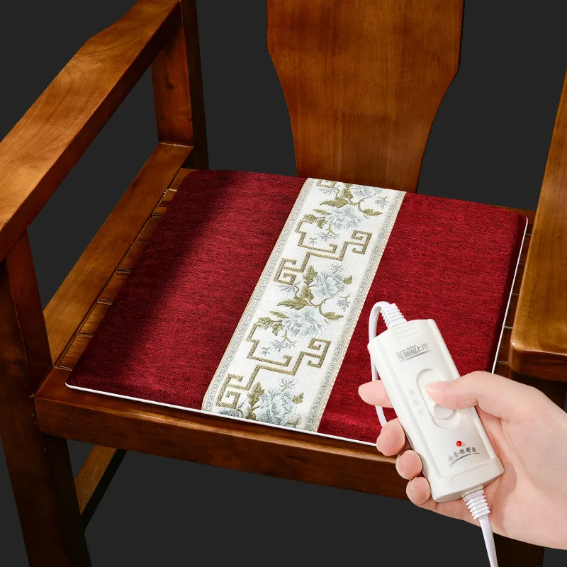 

Портативная грелка для прижигания, электрическая теплая подушка для полыни для спины талии - терапевтический коврик для офисного кресла, автомобиля, домашнего использования