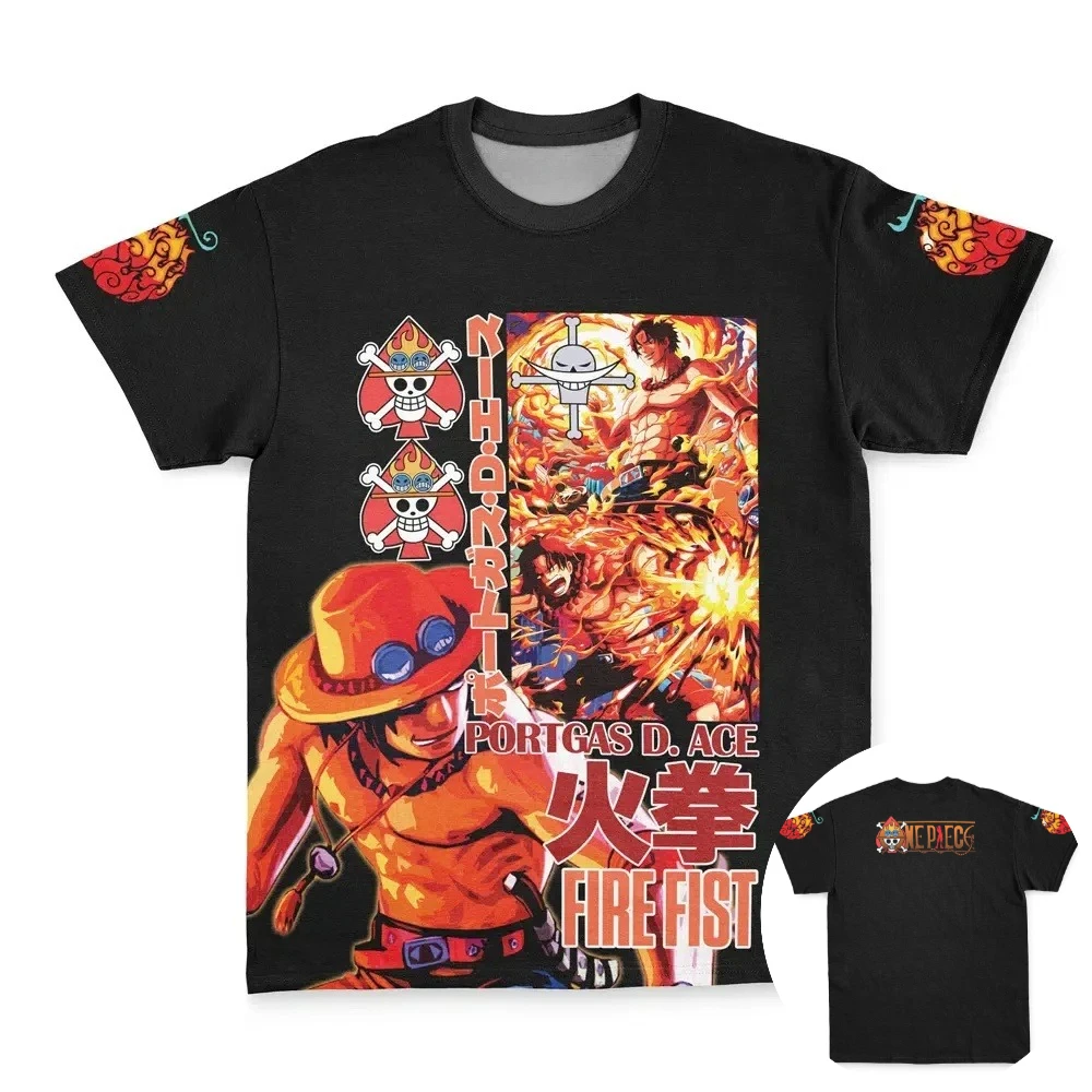 One Piece Men's and Women's T-shirt Nico Robin Anime Tee Summer and Spring New Boy's Short Sleeves Pullover Parent-child Outfits - view 4