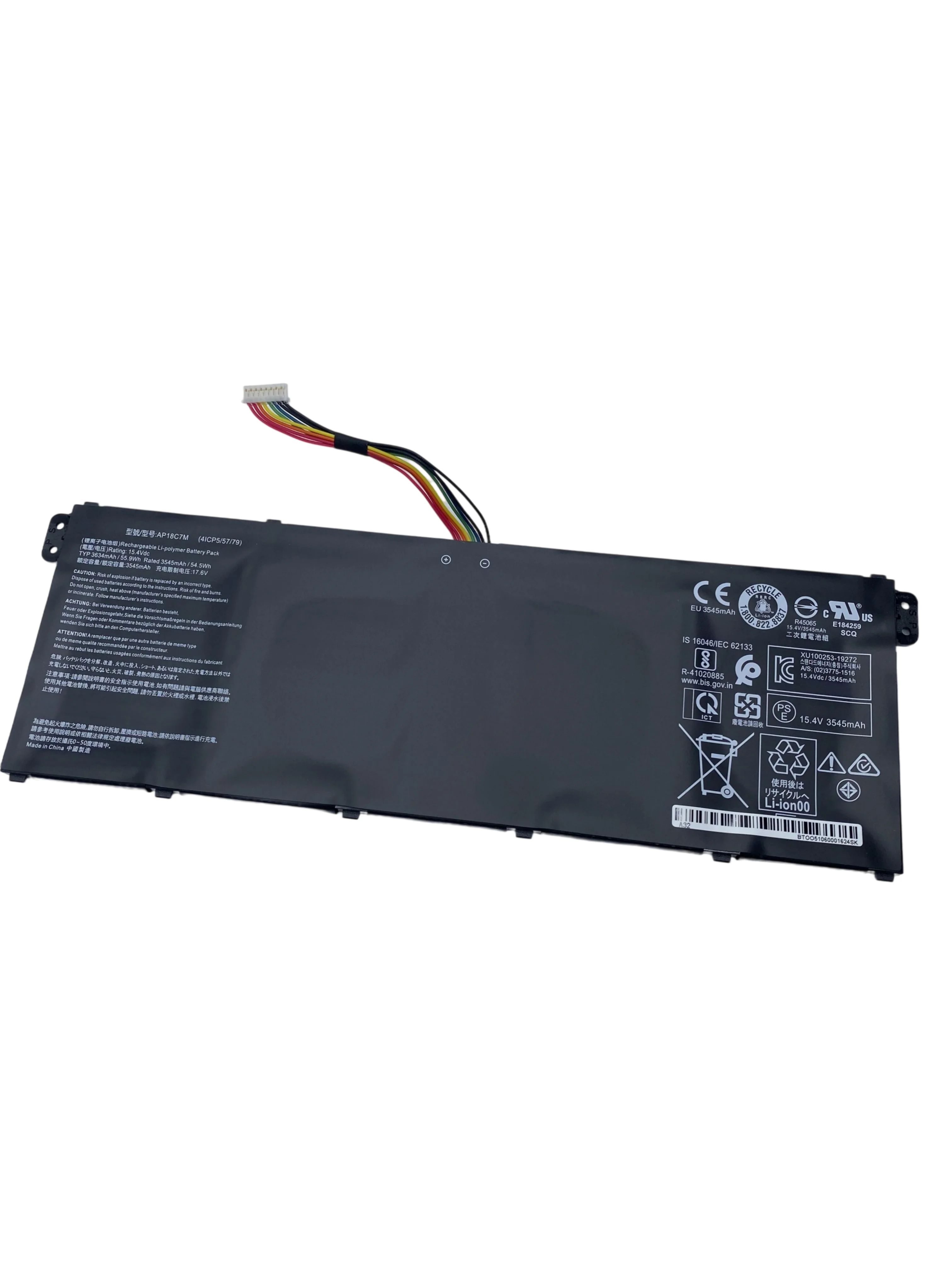 AP18C7M AP18C7K Laptop Battery For Acer Spin 5 SP513 SF514 Swift 3 SF313 SF316  Swift 5 SF514 SFX16  CN315 Series 4ICP5/57/79