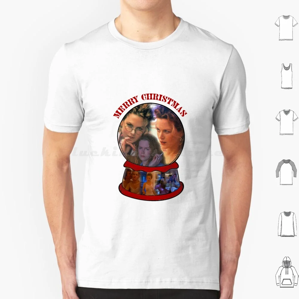 Merry Christmas Nicole Kidman Eyes Wide Shut T Shirt Big Size 100% Cotton Nicole Kidman Eyes Wide Shut Kubrick