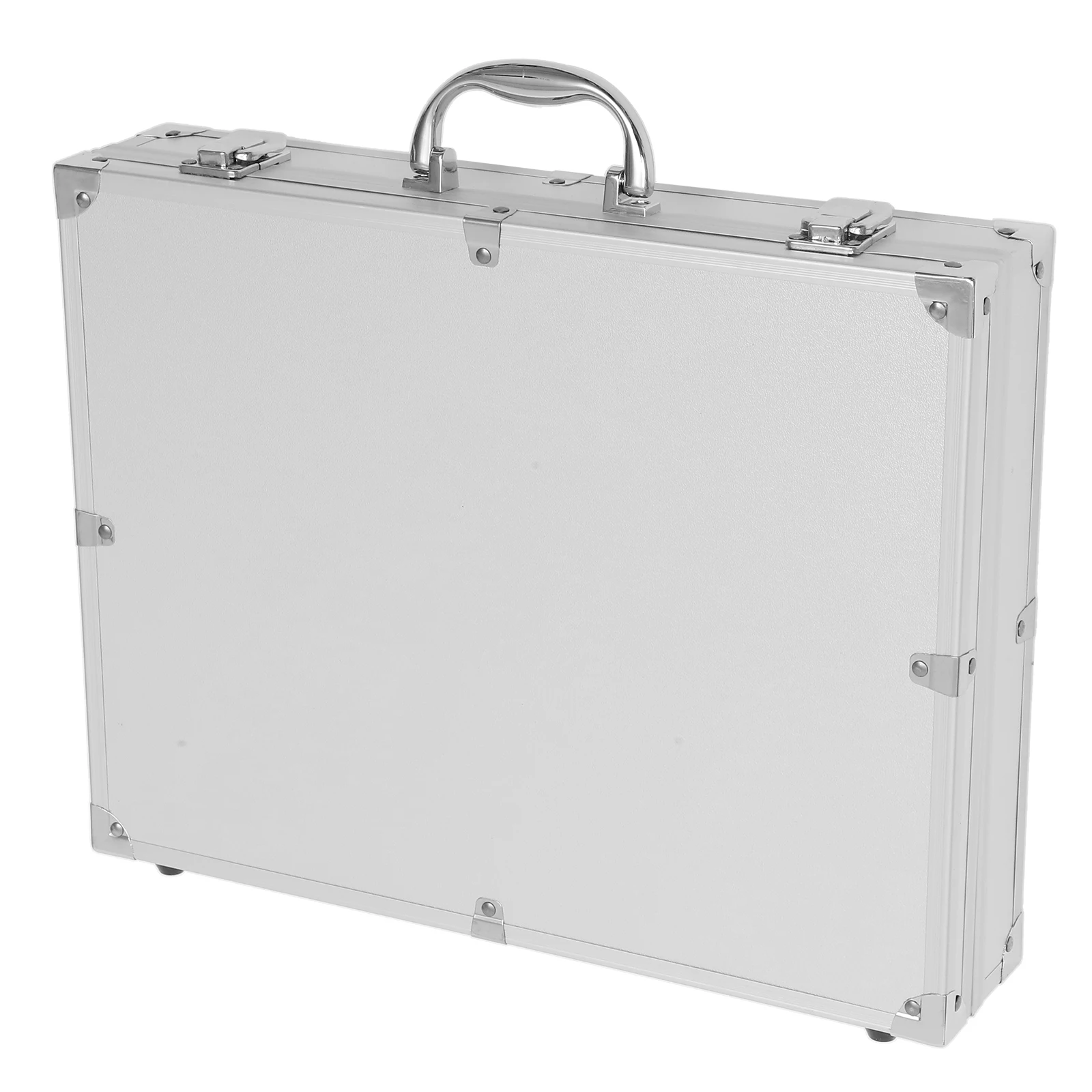 

Portable Aluminum Alloy Box Lockable Flight Case Carrying Tools Container Large Capacity Storage Case For Home Workshop Travel