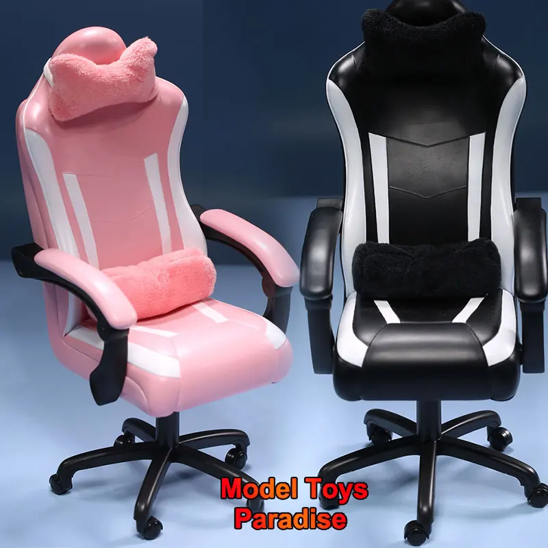 

1/6 Scale Soldier Computer Chair Mini Dollhouse Esports Sofa Chair Home Scene Fit 12inch Action Figure Model