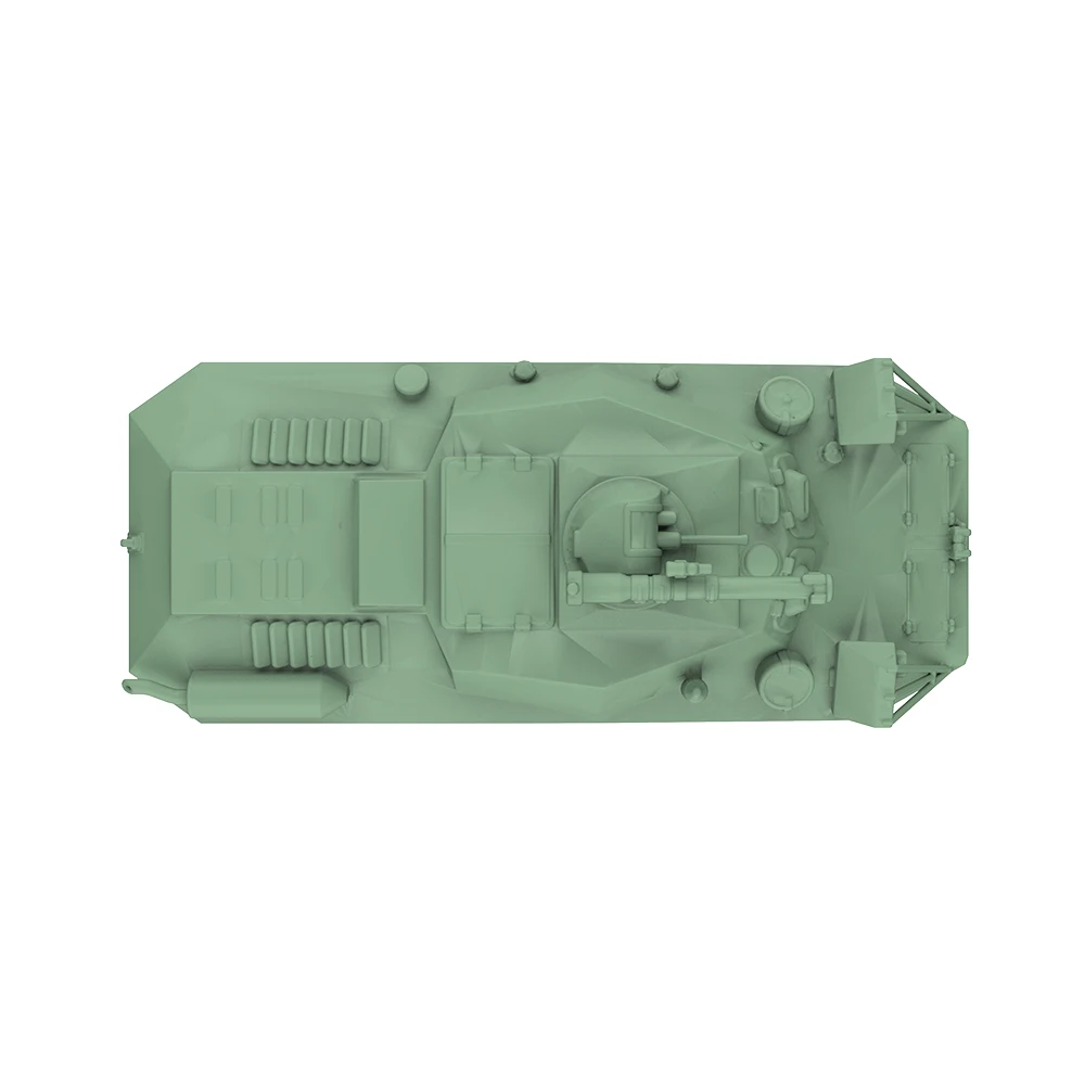 

1/220 1/160 1/87 SSMODEL SS970 Железнодорожная военная модель Комплект Чехословакия OT-65A Бронированный автомобиль Vydra