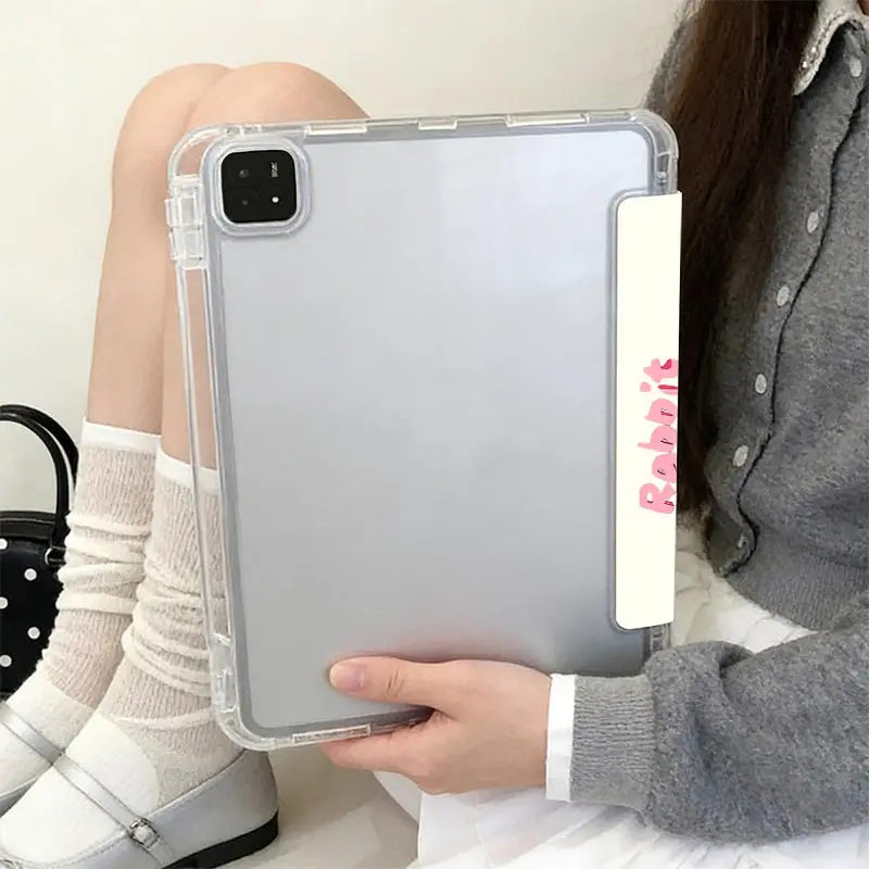 Anti-Bending 3+Y Fold Case For Redmi Pad SE 11 Pro/Pro2 12.1 Xiaomi Pad 5/5Pro 6/6Pro 11 Xiaomi Pad 7/7Pro 8/8Pro 11.2