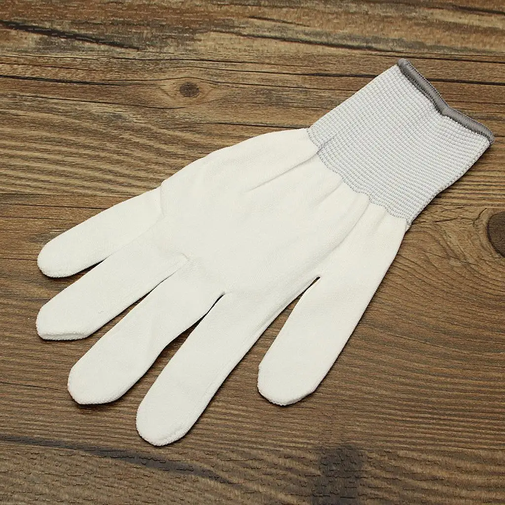 Vinyl Appliation Cotton Gloves Anti-Static for Vinyl Film Wrapping 6 Pairs