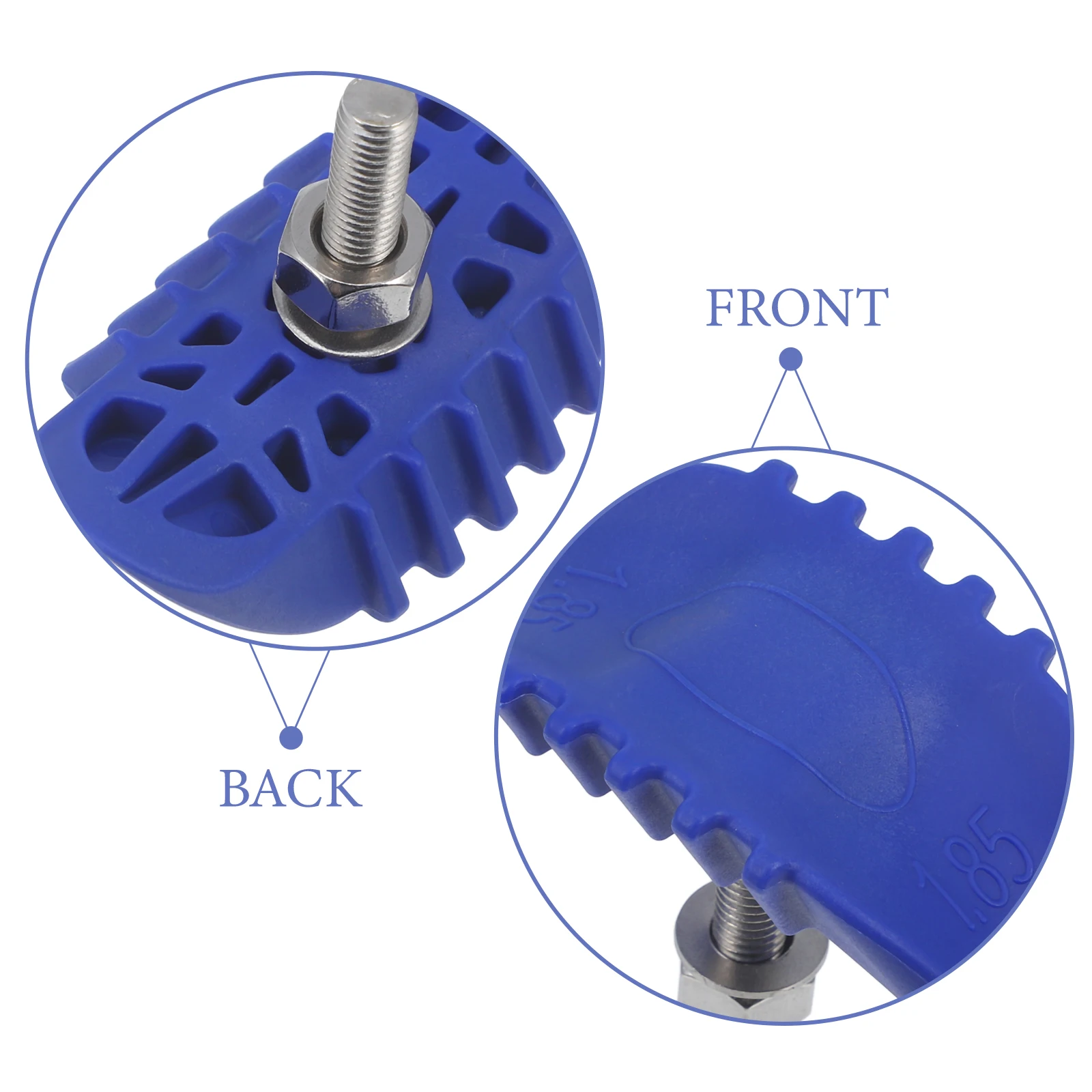 

2.15 Motorcycle Rim Lock Inner Tube Wheel Clamp Replacement Tyre Lock for Off-Road Bikes Stainless Steel Plastic Easy Install
