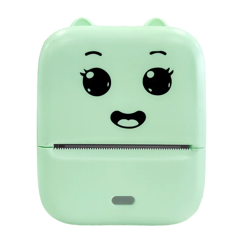 Mini Portable Thermal Printer for Kids Pocket Bluetooth Photo Printer for Student Wrong Question Sorting Label Printing Wireless