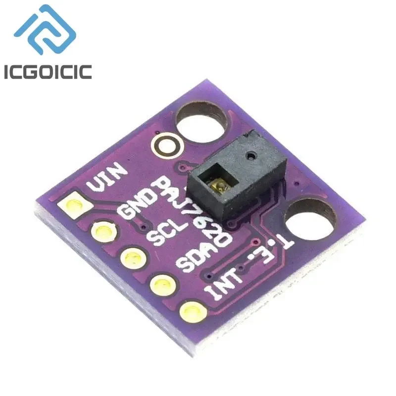 PAJ7620U2 Gesture Sensor Module – 9 Motion Gestures, I2C Interface, 3.3V for Arduino ESP32 Smart Devices & IoT Projects