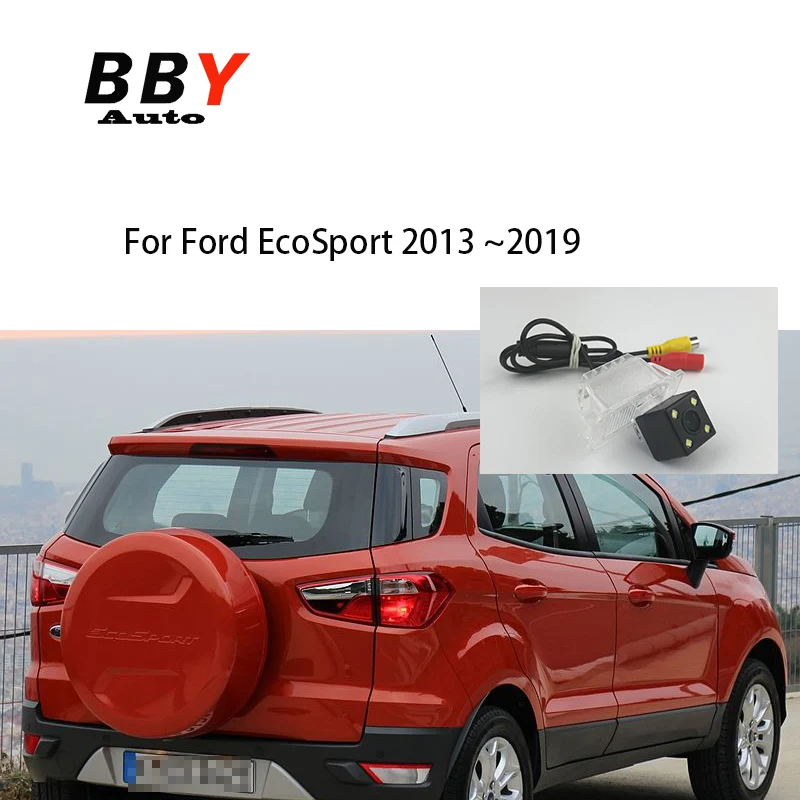 Rear Camera For Ford KA Sedan EcoSport Kuga Galaxy S-Max Escort Escape Expedition Mendeo Fiesta 2007~2019 For Lincoln MKX MKC