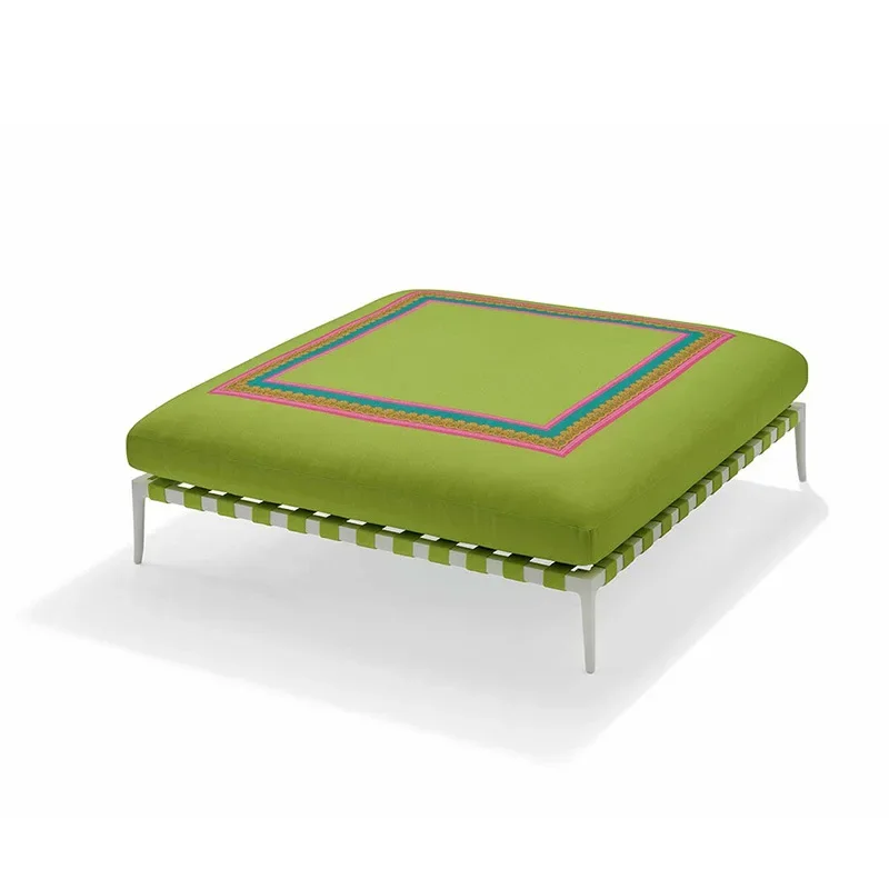 

Outdoor Footstool Nordic Modern Fabric Footstool Pedal