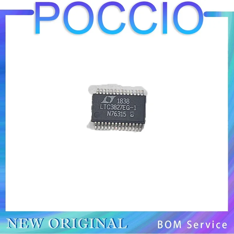LTC3827 LTC3827EG-1 LTC3827IG-1 - Low IQ, Dual, 2-Phase Synchronous Step-Down Controller