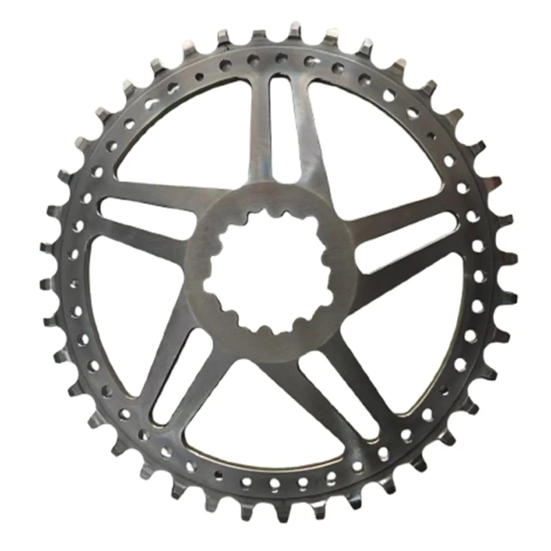 

STLF Full CNC Titanium MTB Bicycle Chainring 40T Titanium Chainrings Custom Ti Bicycle Chainring 40T CNC Made