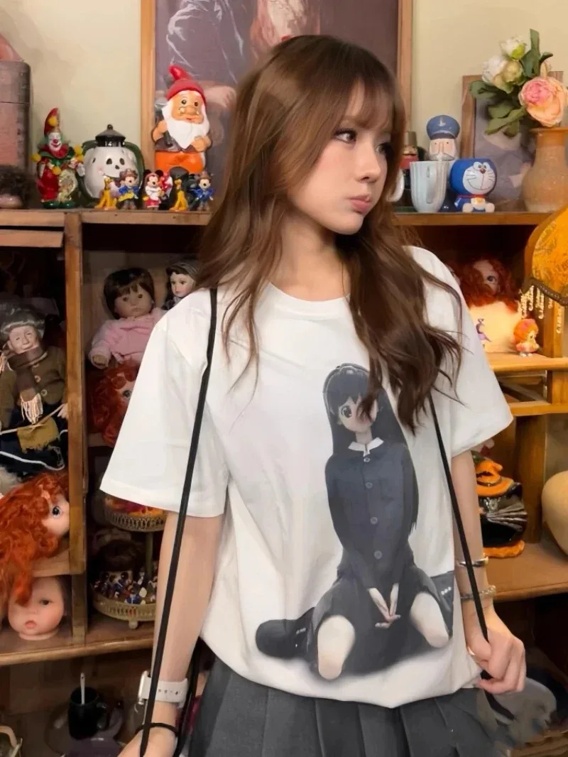 2025 الرجال تي شيرت ماركة قصيرة الأكمام Coyseio كوريا اليابان الملابس مصمم المحملة الفاخرة المرأة القطن تي شيرت الصيف بلايز #1