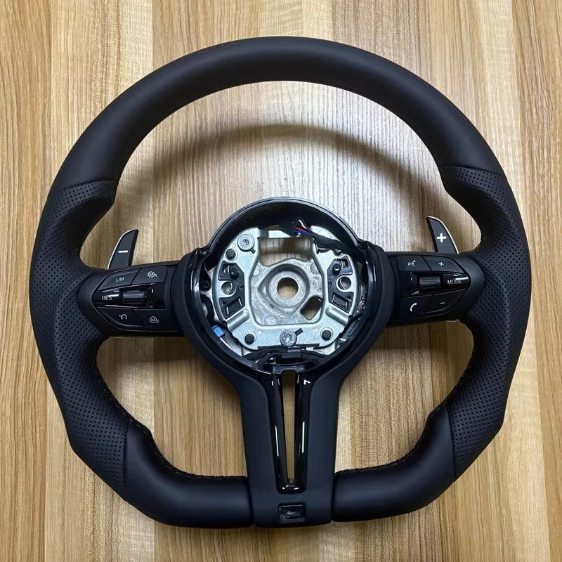 在庫あり レザー製 車用ステアリングホイール F11 F12 - Car Accessories For Steering Wheel のレビューと価格