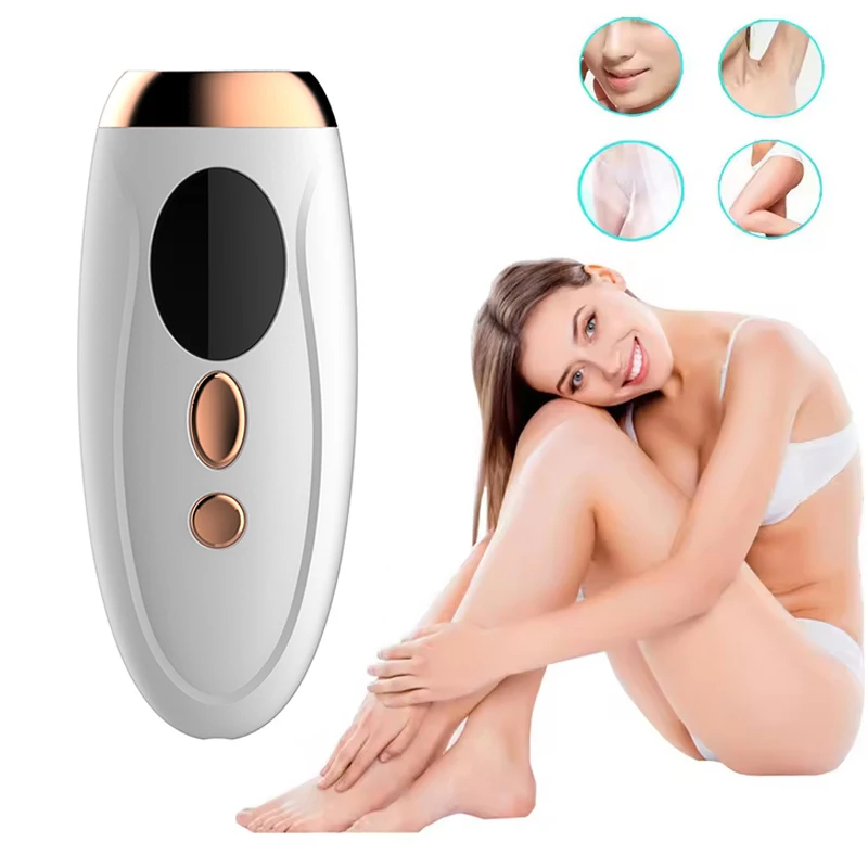 Easy Use Handheld IPL Hair Removal Device Simple Painless Long Lasting Epilator for Facial & Body Home Use