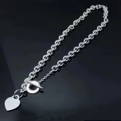 High quality classic love necklace, fashion romantic design jewelry, women's wedding gift