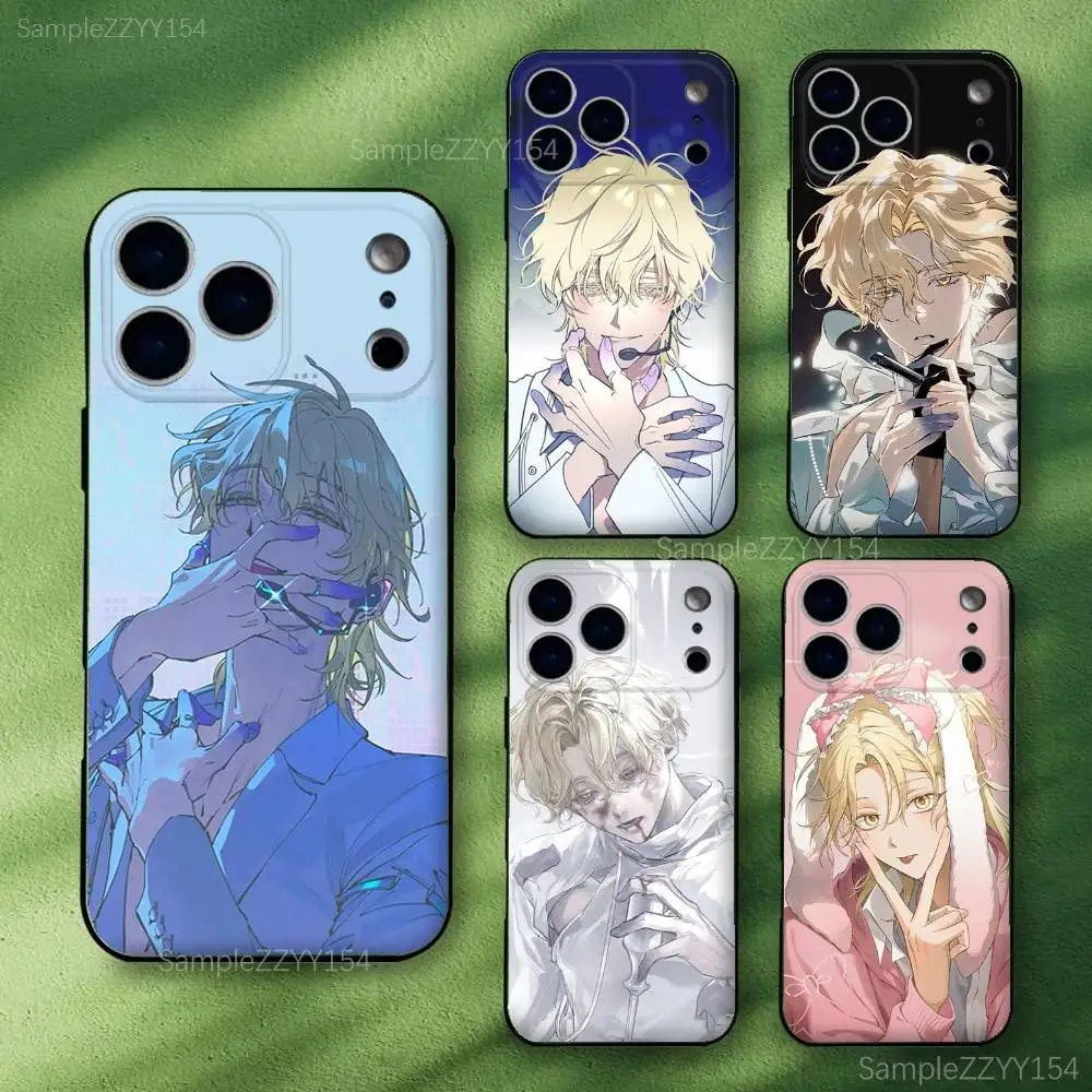 

A-Alien Stage Luka Phone Case For iPhone 17,16,15,14,13,12,Pro,Max,Plus,E,SE4,Air,Mini Black Soft Funda