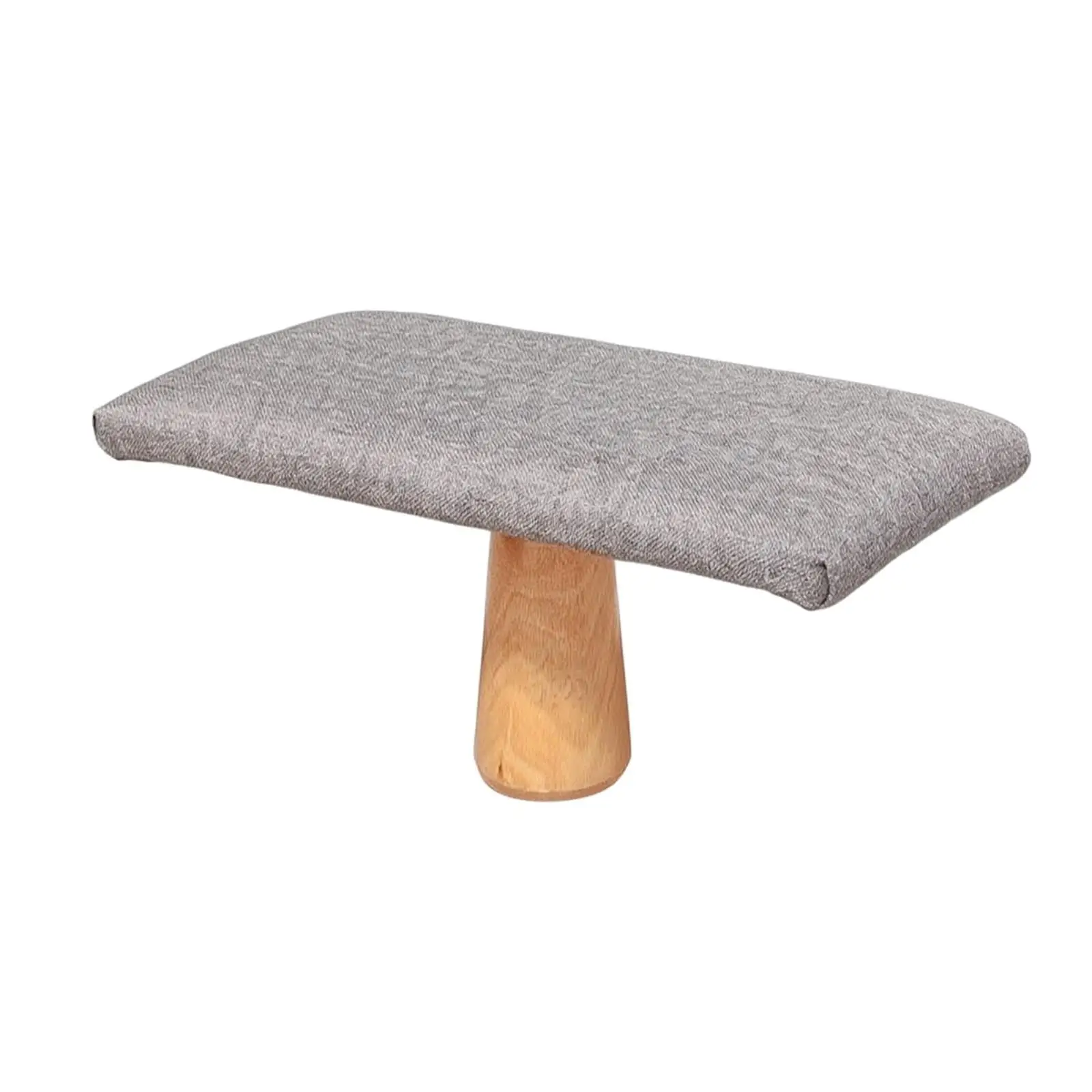 Meditation Kneeling Bench Solid Wood Low Profile Stool Cushioned for seat for Prayer Reflection Stretching Studio Home Use