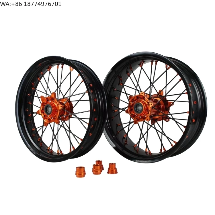 High Quality Fit KT M EXC 2013 16/17 Wheel Set Supermotard Dirt Bike Off Road Wheels