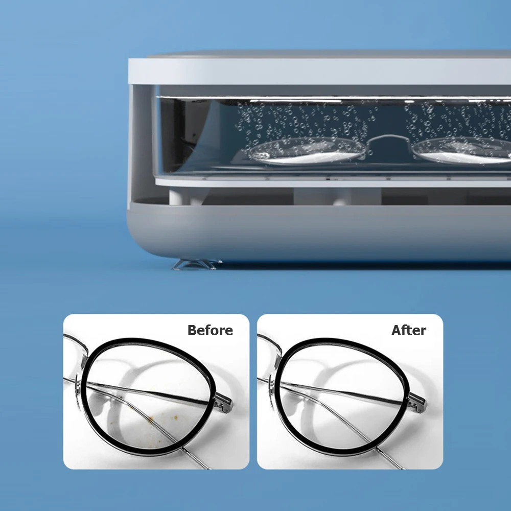 Sonic Wave Cleaner High Frequency Household Mini Portable Sonic Wave  Vibration Cleaning Machine for Jewelry Glasses Toothbrush - AliExpress 6