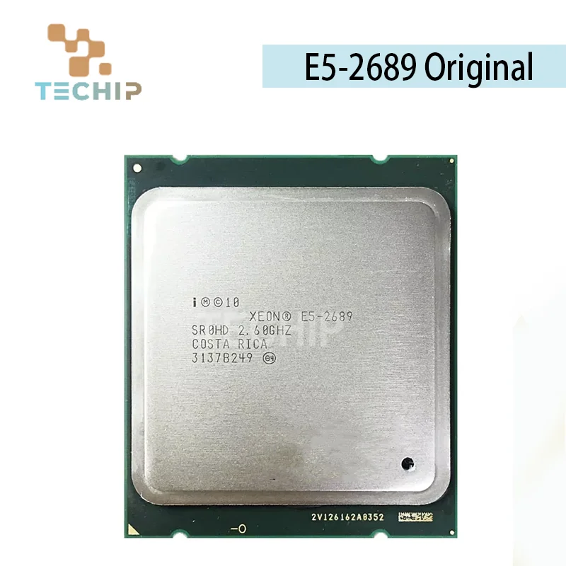 Xeon E5 2689 CPU E5-2689 LGA 2011 2.6GHz 8 Core 16 Threads CPU Processor