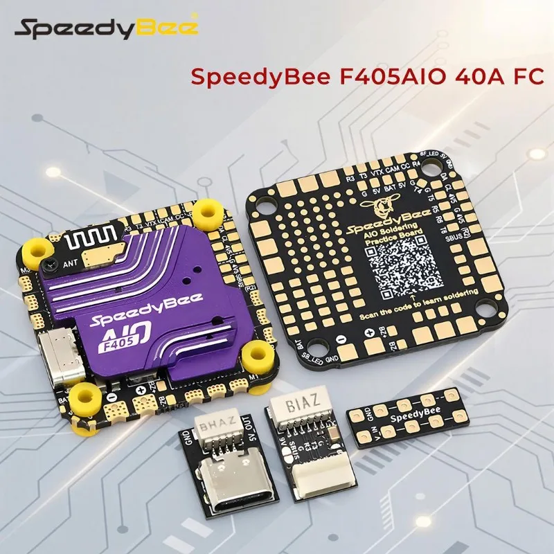 

SpeedyBee F405AIO F405 AIO 40A Bluejay 25.5x25.5 3-6S Flight Controller